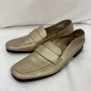 Vintage whats what leather loafers